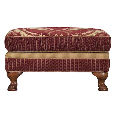 Ruched Ottoman